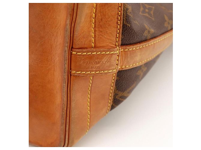 Borsa a secchiello Louis Vuitton Monogram Noe Marrone Monogramma - vista 7