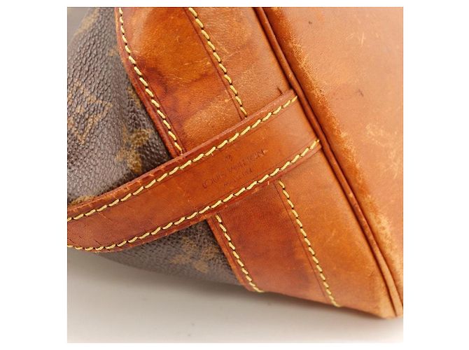Louis Vuitton Monogram Noe Bucket Bag Brown - view 10