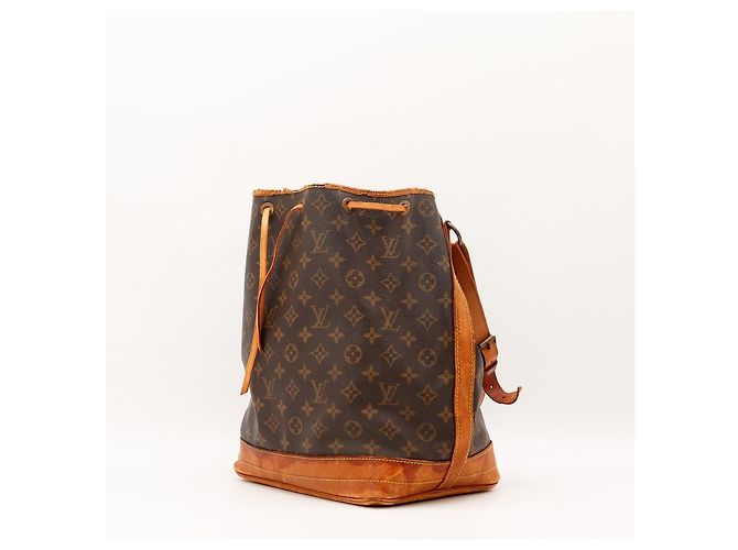 Louis Vuitton Monogram Noe Bucket Bag Brown - view 2