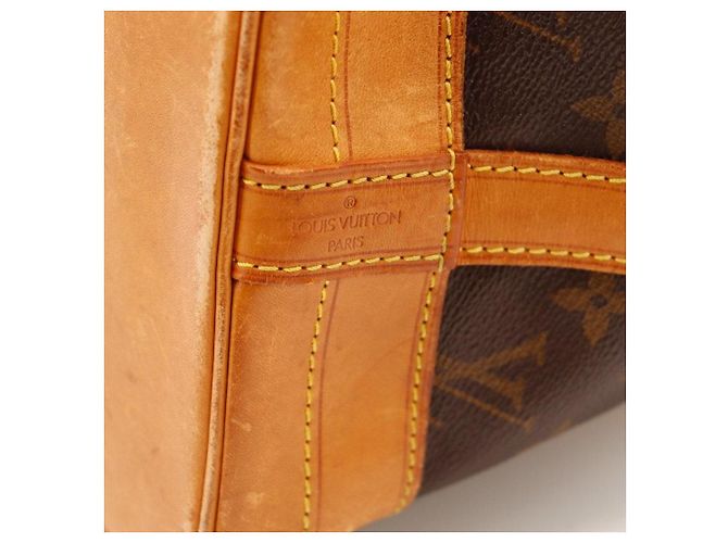 Bolsa Balde Louis Vuitton Monogram Noe Marrom Monograma - vista 10