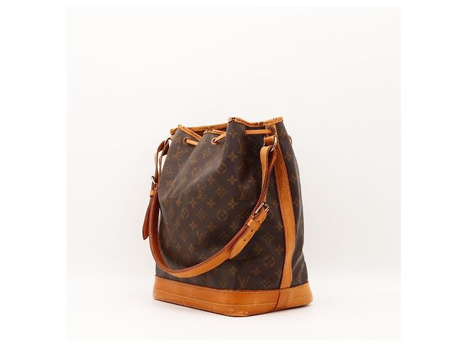 Bolsa Balde Louis Vuitton Monogram Noe Marrom Monograma - vista 4
