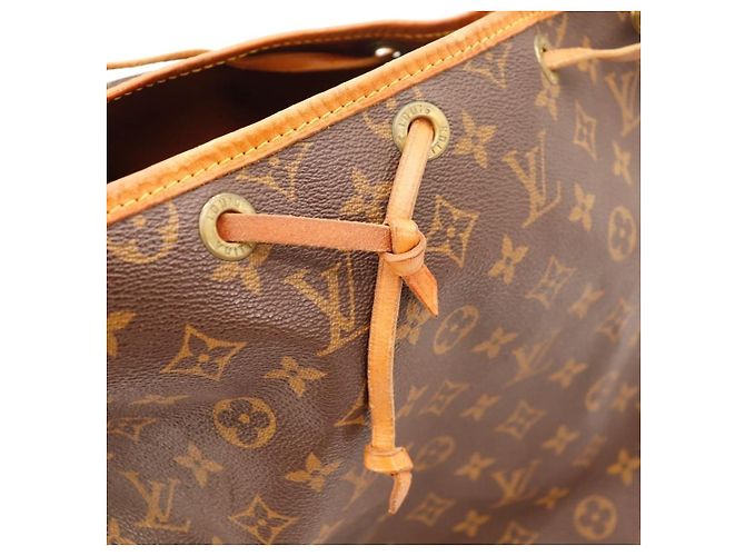 Borsa a secchiello Louis Vuitton Monogram Noe Marrone Monogramma - vista 7