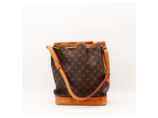 Borsa a secchiello Louis Vuitton Monogram Noe Marrone Monogramma - vista 3