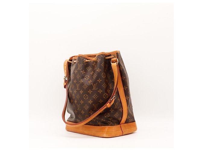 Borsa a secchiello Louis Vuitton Monogram Noe Marrone Monogramma - vista 4
