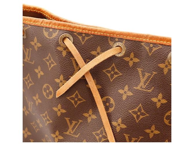 Borsa a secchiello Louis Vuitton Monogram Noe Marrone Monogramma - vista 9