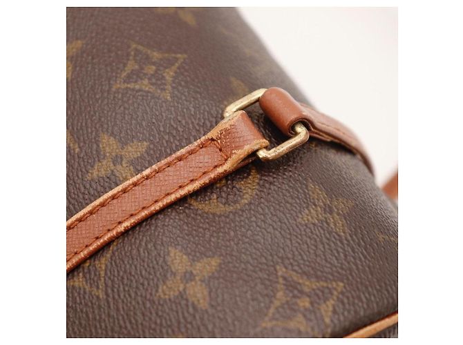 Borsa Louis Vuitton Monogram Papillon 30 Marrone Monogramma - vista 10
