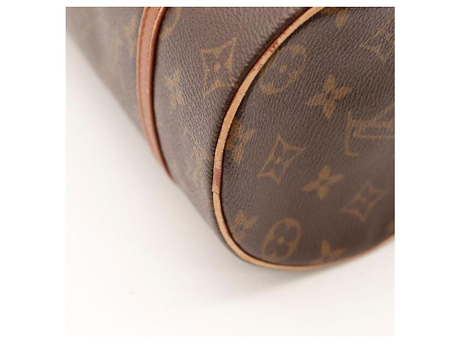 Borsa Louis Vuitton Monogram Papillon 30 Marrone Monogramma - vista 11
