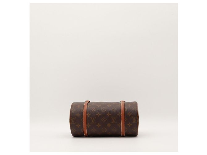Borsa Louis Vuitton Monogram Papillon 30 Marrone Monogramma - vista 5