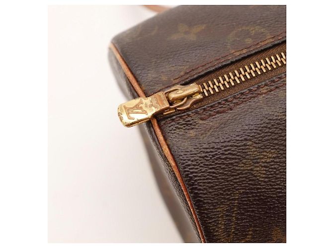Borsa Louis Vuitton Monogram Papillon 30 Marrone Monogramma - vista 9