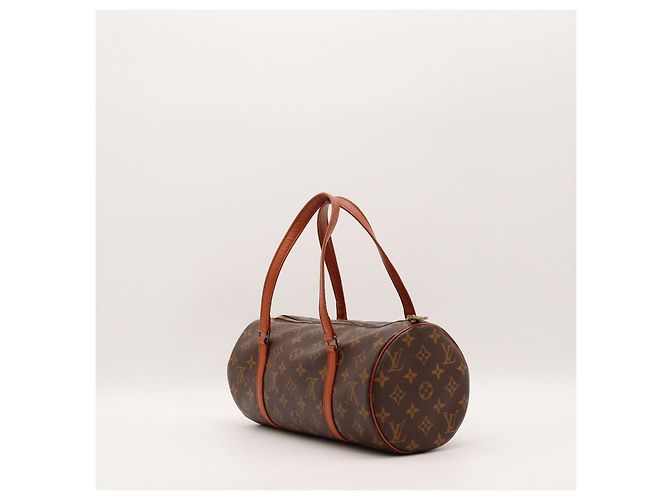 Bolsa Louis Vuitton Monogram Papillon 30 Marrom Monograma - vista 4