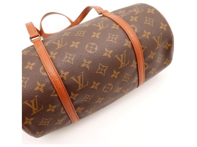 Bolsa Louis Vuitton Monogram Papillon 30 Marrom Monograma - vista 6