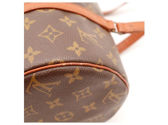 Bolsa Louis Vuitton Monogram Papillon 30 Marrom Monograma - vista 9