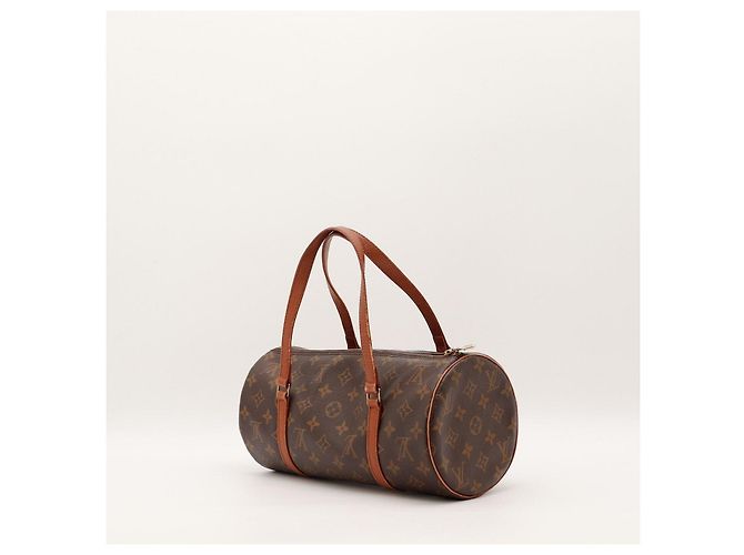 Bolsa Louis Vuitton Monogram Papillon 30 Marrom Monograma - vista 4