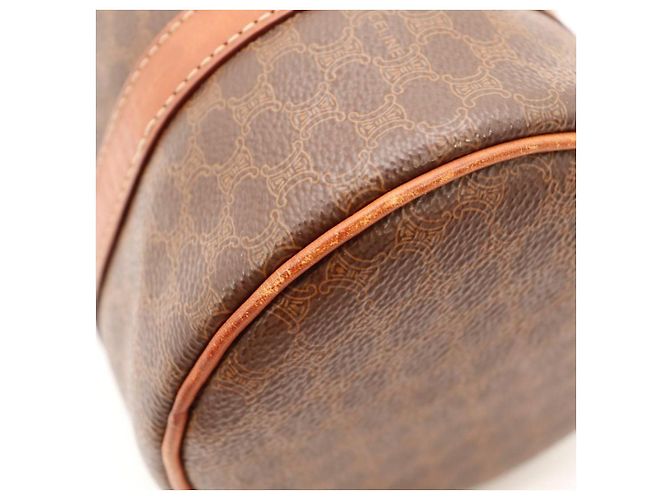 Céline Borsa Boston Celine Monogram Marrone Monogramma - vista 10