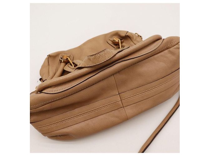 Chloé Borsa Satchel Chloe Paddington Marrone - vista 6
