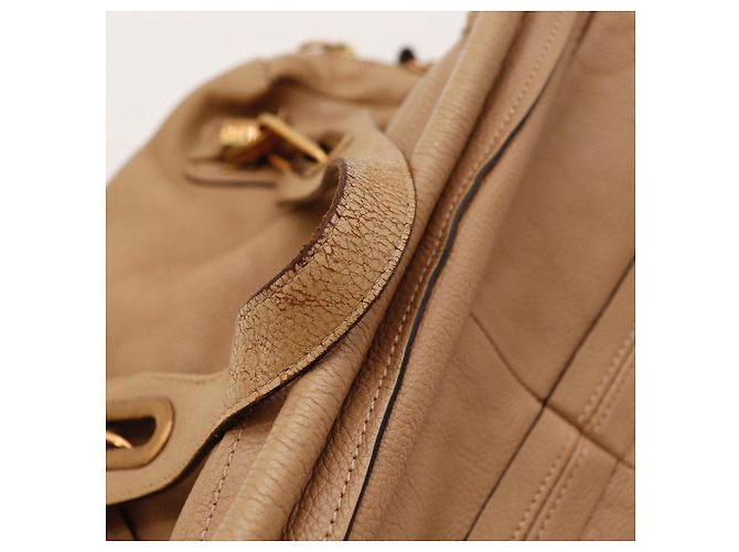 Chloé Borsa Satchel Chloe Paddington Marrone - vista 7