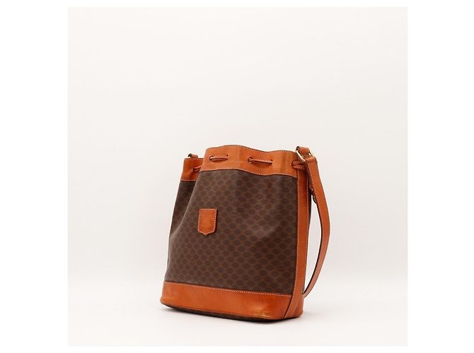 Céline Sac Seau Celine Vintage Monogram Marron - vue 2