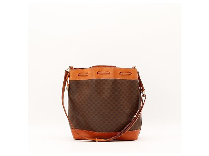 Céline Sac Seau Celine Vintage Monogram Marron - vue 3
