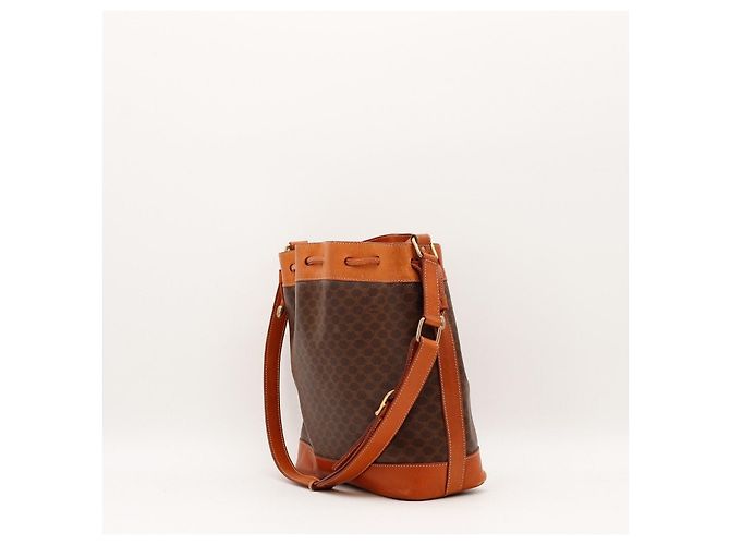 Céline Sac Seau Celine Vintage Monogram Marron - vue 4