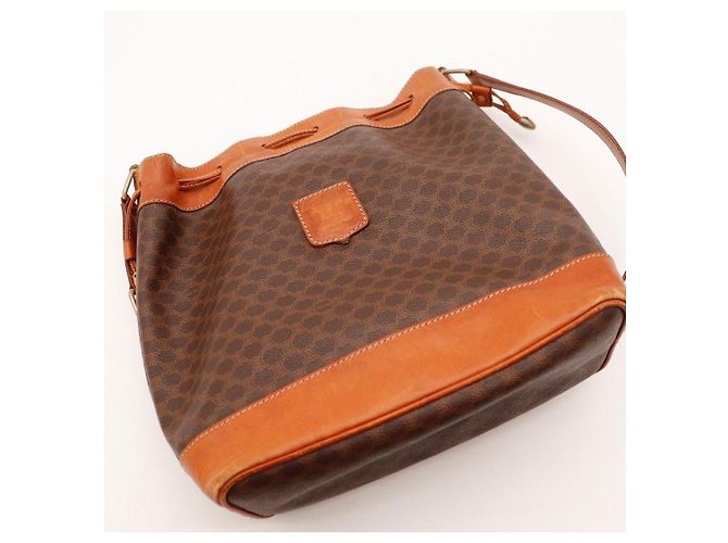 Céline Sac Seau Celine Vintage Monogram Marron - vue 7
