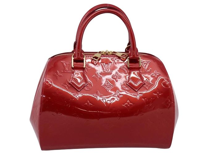 Louis Vuitton Montana Monogram Vernis Rosso - vista 2
