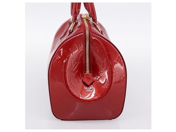 Louis Vuitton Montana Monogram Vernis Rosso - vista 4