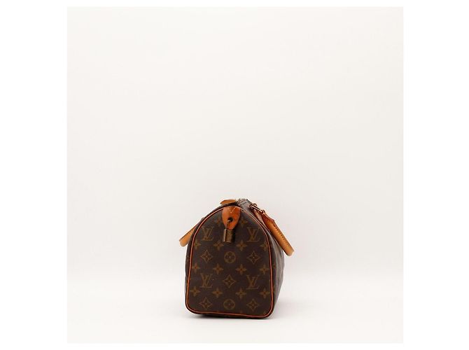 Borsa a mano Louis Vuitton Speedy 30 Monogram Canvas Marrone Monogramma - vista 3