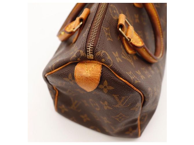Borsa a mano Louis Vuitton Speedy 30 Monogram Canvas Marrone Monogramma - vista 10