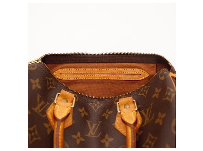 Borsa a mano Louis Vuitton Speedy 30 Monogram Canvas Marrone Monogramma - vista 7