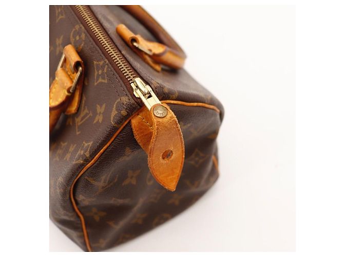 Borsa a mano Louis Vuitton Speedy 30 Monogram Canvas Marrone Monogramma - vista 9