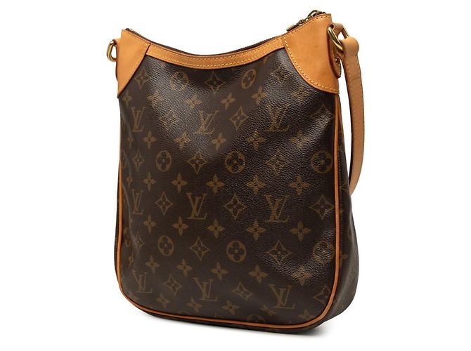 Borsa a tracolla Louis Vuitton Monogram Odeon PM Marrone - vista 2