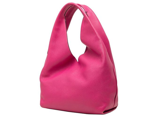 Borsa Tote Loewe Anagram Dunas Rosa - vista 2