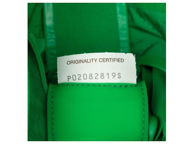 Borsa a tracolla e spalla Bottega Veneta Maxi Intrecciato Cassette Verde - vista 6