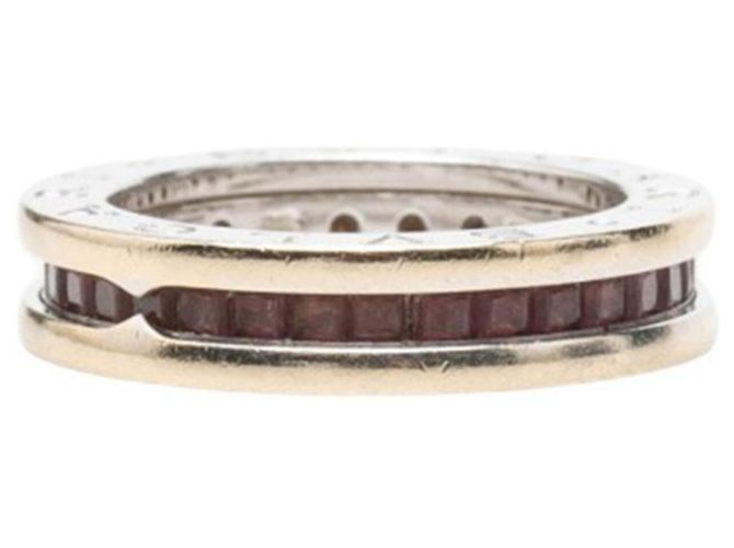 Bulgari Anillo Banda B-Zero1 para Mujer Bvlgari Plata Rosa - vista 2