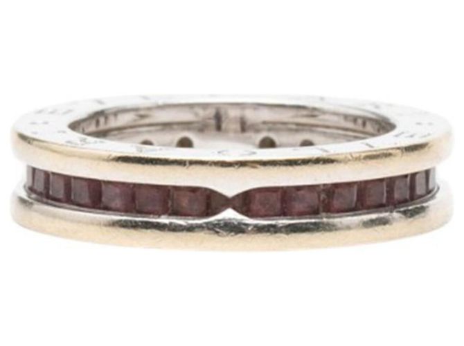 Bulgari Anillo Banda B-Zero1 para Mujer Bvlgari Plata Rosa - vista 3