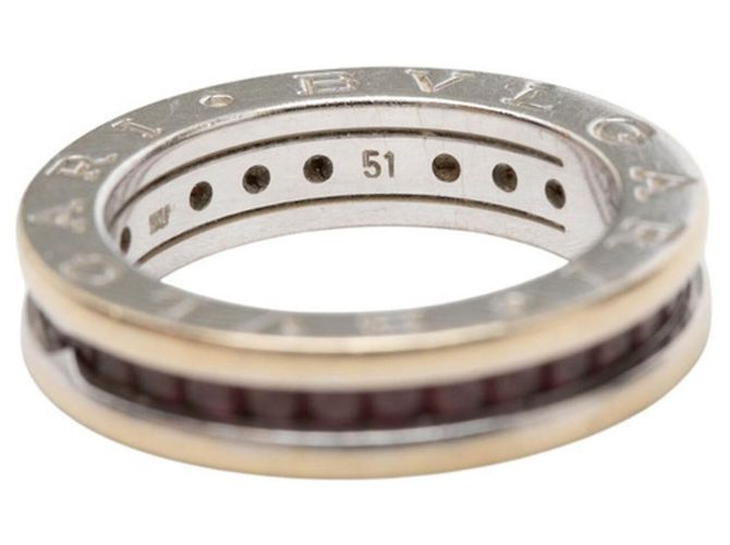 Bulgari Anillo Banda B-Zero1 para Mujer Bvlgari Plata Rosa - vista 5