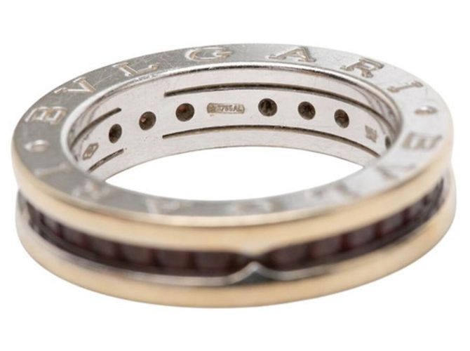 Bulgari Anillo Banda B-Zero1 para Mujer Bvlgari Plata Rosa - vista 7