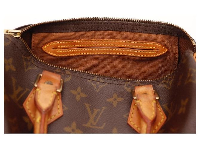 Borsa a mano Louis Vuitton Speedy 30 Monogram Canvas Marrone - vista 7