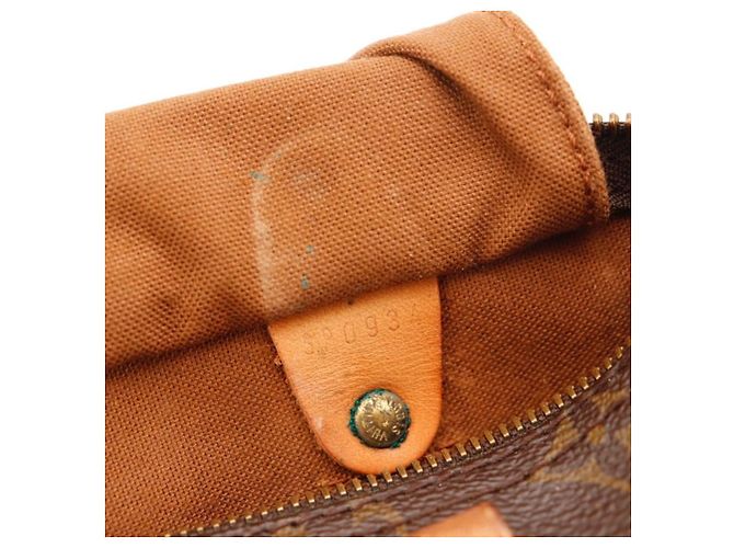 Borsa a mano Louis Vuitton Speedy 30 Monogram Canvas Marrone - vista 8