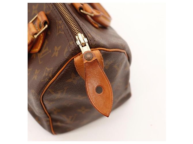 Borsa a mano Louis Vuitton Speedy 30 Monogram Canvas Marrone - vista 9