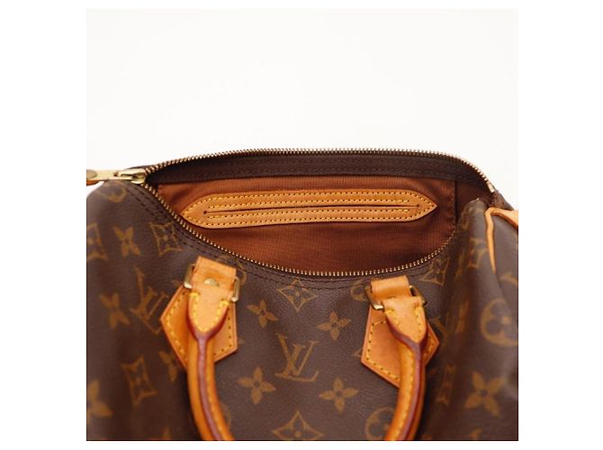 Louis Vuitton Speedy 30 Monogram Canvas Handtasche Braun Monogramm - Ansicht 7