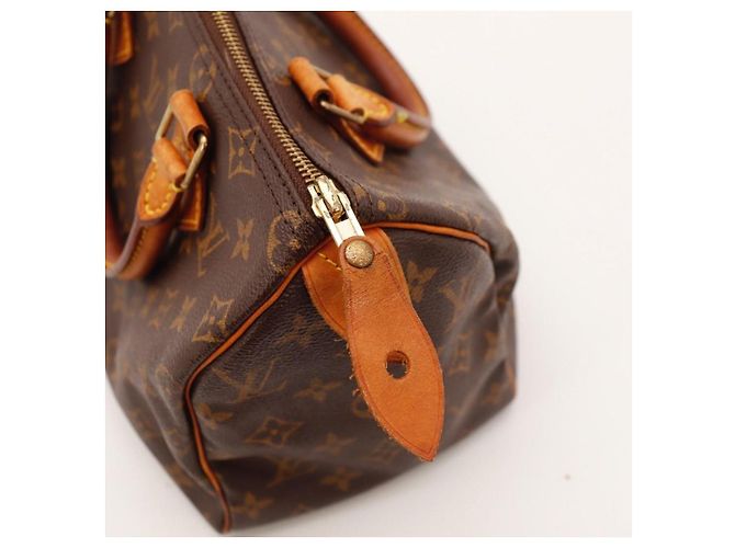 Borsa a mano Louis Vuitton Speedy 30 Monogram Canvas Marrone Monogramma - vista 9