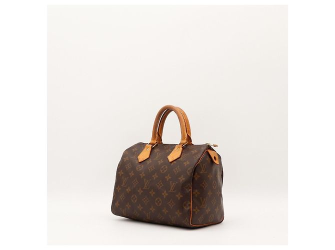 Borsa Louis Vuitton Speedy 30 Monogram Canvas Marrone Monogramma - vista 2