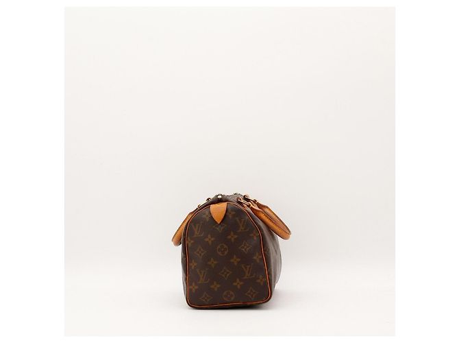 Borsa Louis Vuitton Speedy 30 Monogram Canvas Marrone Monogramma - vista 5