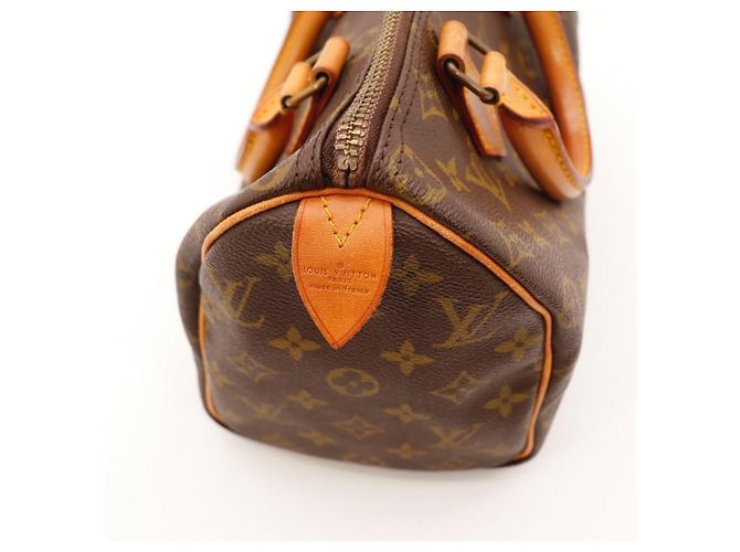 Borsa Louis Vuitton Speedy 30 Monogram Canvas Marrone Monogramma - vista 11