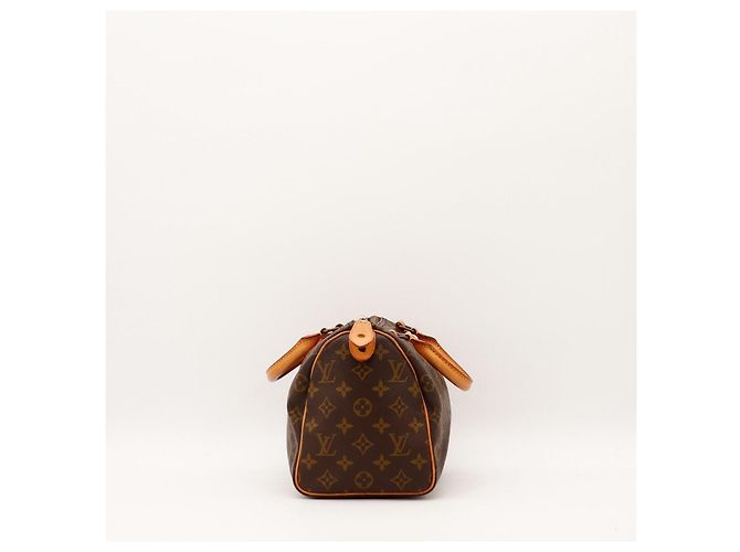 Borsa Louis Vuitton Speedy 30 Monogram Canvas Marrone Monogramma - vista 3