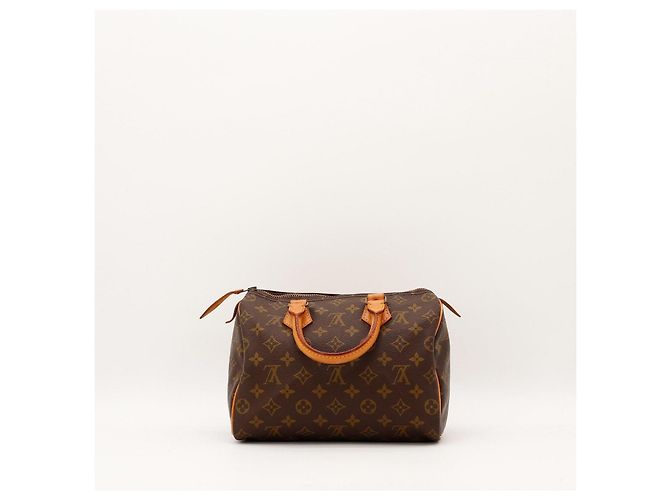 Borsa Louis Vuitton Speedy 30 Monogram Canvas Marrone Monogramma - vista 4