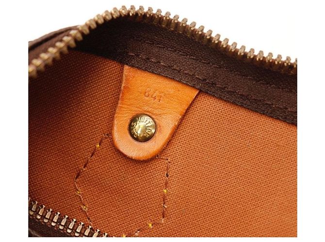 Borsa Louis Vuitton Speedy 30 Monogram Canvas Marrone Monogramma - vista 9