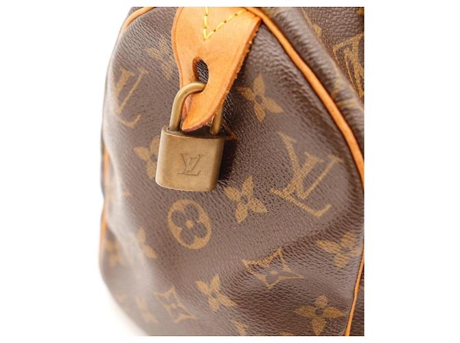 Louis Vuitton Speedy 30 Monogram Canvas Handtasche Braun Monogramm - Ansicht 10