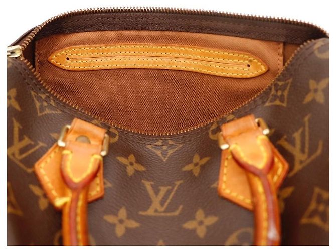 Louis Vuitton Speedy 30 Monogram Canvas Handtasche Braun Monogramm - Ansicht 7